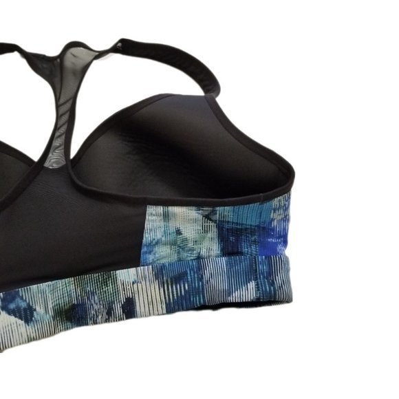 Lululemon Speed Up Sports Bra Sun Dazed Multi Blue Mesh Racerback 8 - Picture 10 of 15